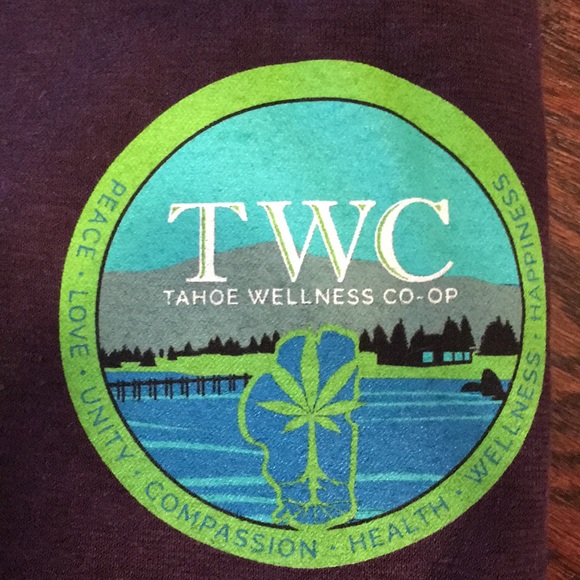NWT retired TWC Tahoe Wellness Co-Op (420)T-shirt - Picture 3 of 9